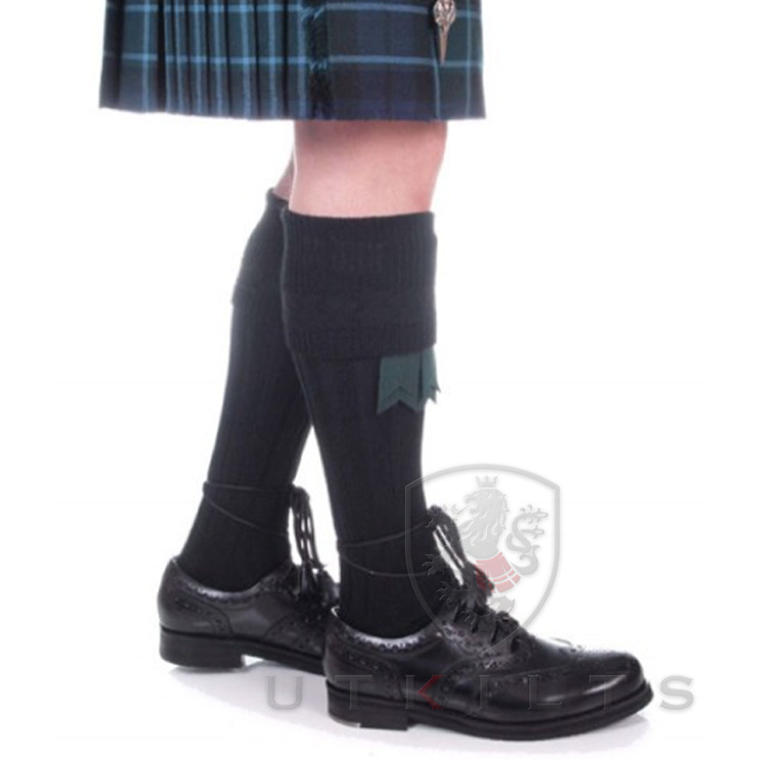 Kilt Hose – Inverloch, Black