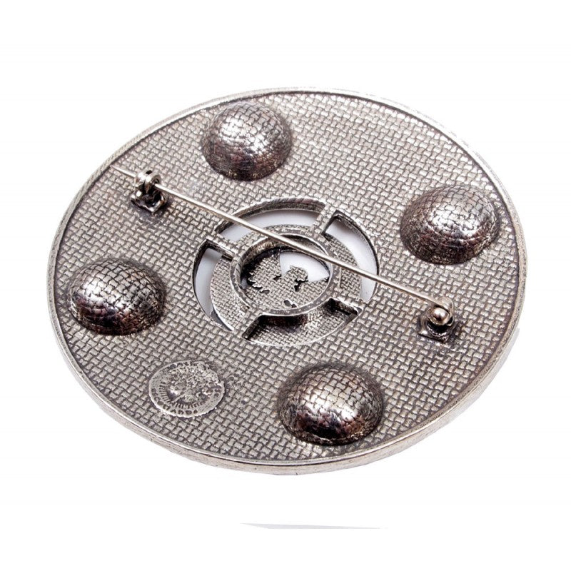Plaid & Sash Brooch – Special Order, Irish Clan Crest