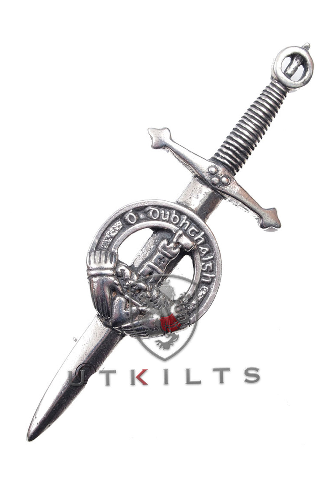 CLEARANCE! Kilt Pin – Duffy, O'Dubhthaig, Irish Clan Crest