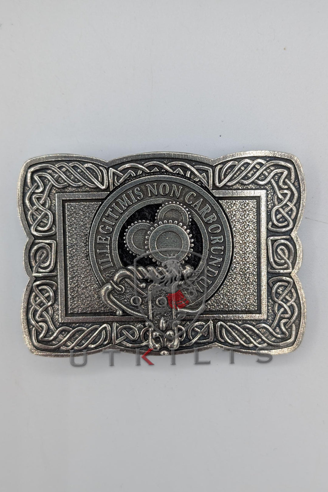 Kilt Buckle – InverLoch, Gears 'Don't let the ..... grind you down'