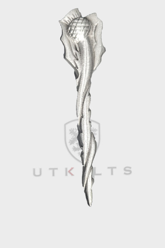 Kilt Pin – InverLoch, Long Twist Thistle