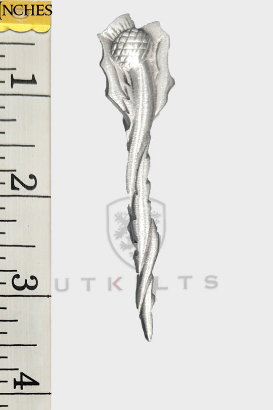 Kilt Pin – InverLoch, Long Twist Thistle