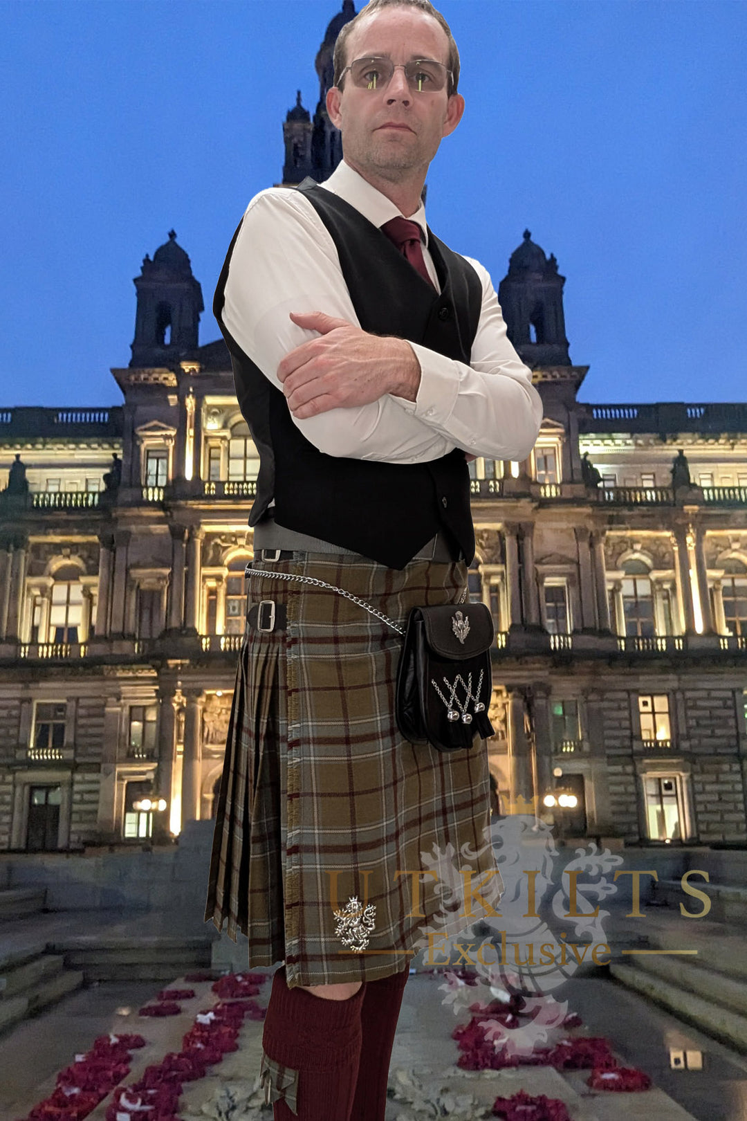 Special Order Spirit of the Highlander Weathered Traditional Kilt - Limited Weave Tartan OPTIONS