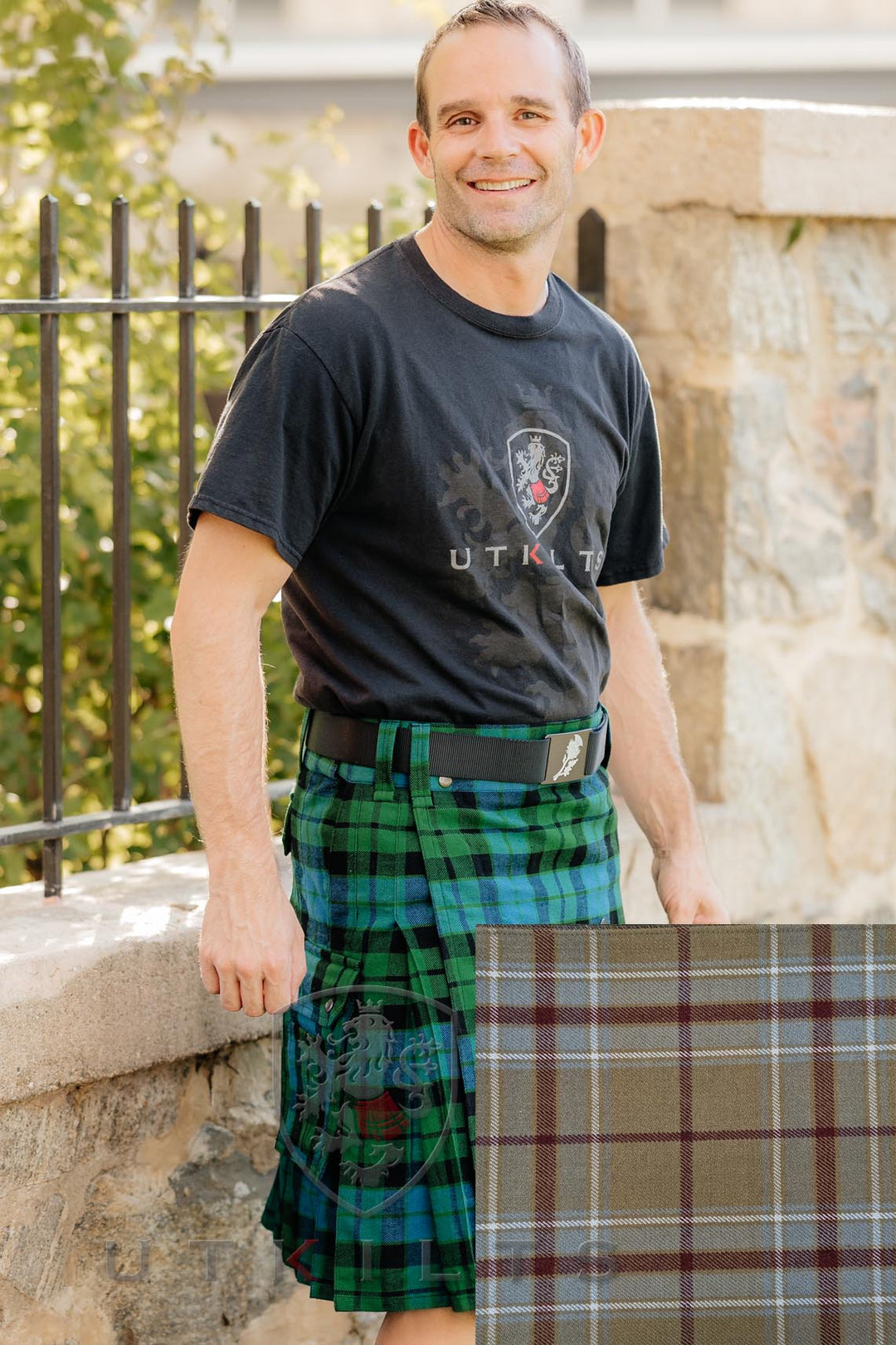 Special Order Spirit of the Highlander Weathered Wool Utility Kilt OPTIONS