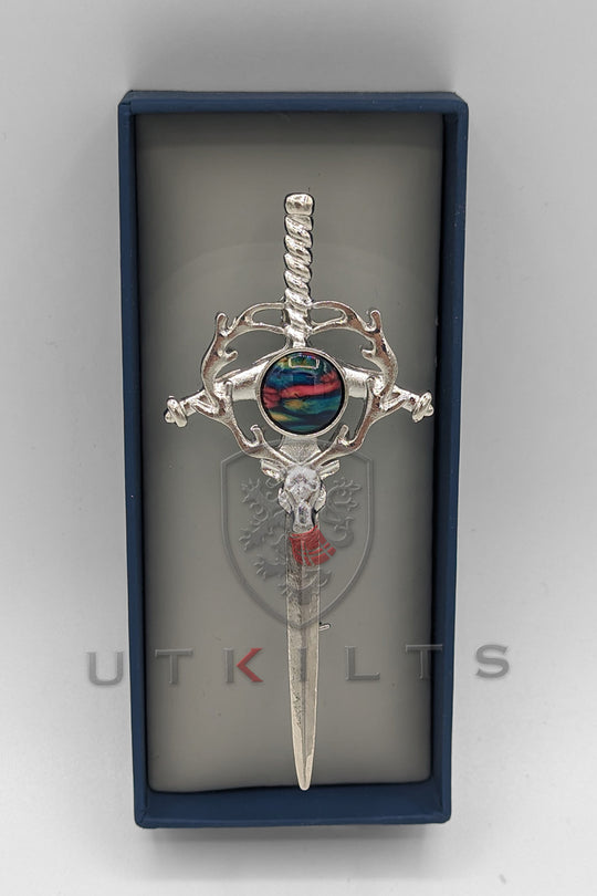 Kilt Pin – Inverloch, Heathergem Stag