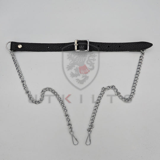 Sporran Chain Strap – Heritage, Black
