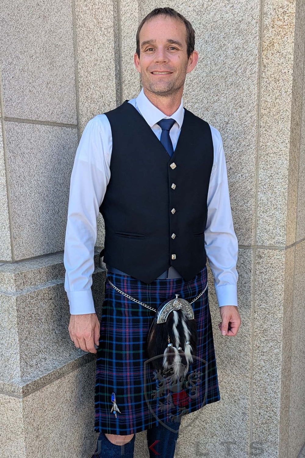 Traditional Kilt – Made in Scotland Special Order, Welsh Tartans (4, 5, & 8 Yard Options)