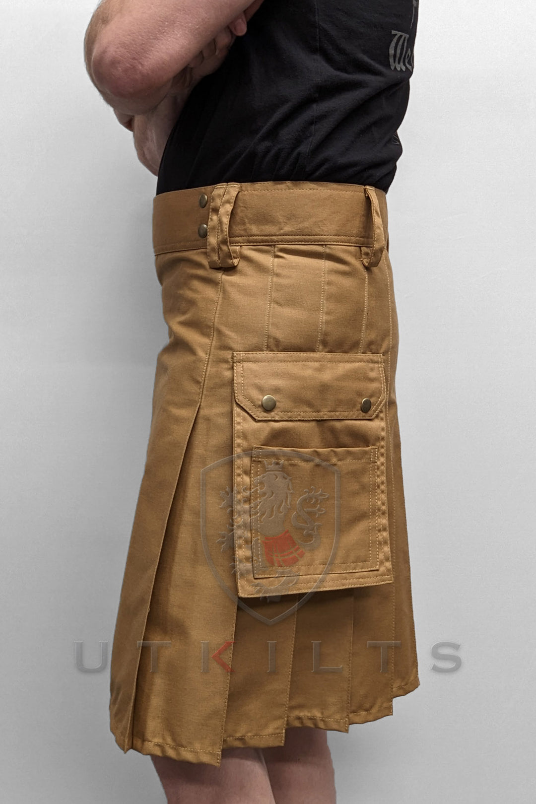 Standard Dark Khaki Utility Kilt