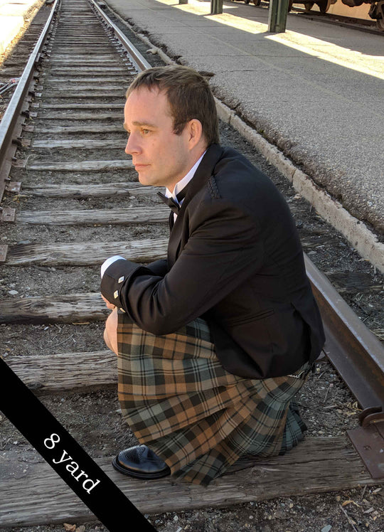 Special Order Made in Scotland Traditional 8 yard Tartan Kilt