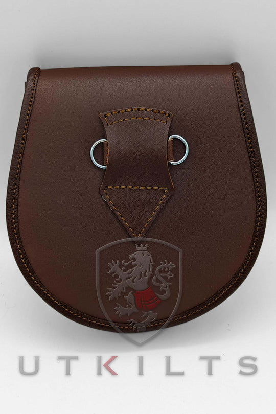 Kilt Sporran – Daywear, Military Style Brown