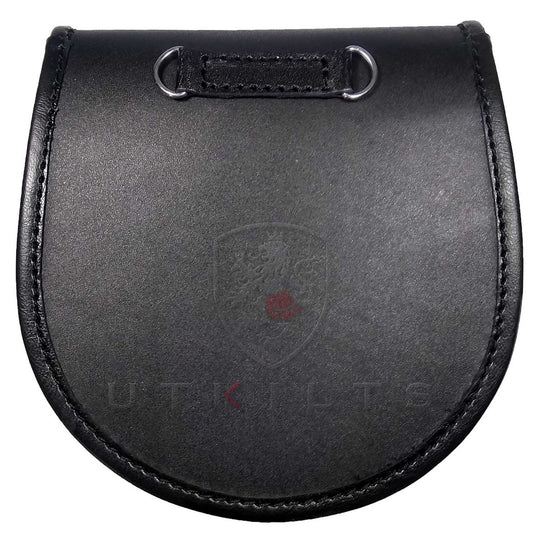 Kilt Sporran – Semi-Dress, Celtic Cross Black