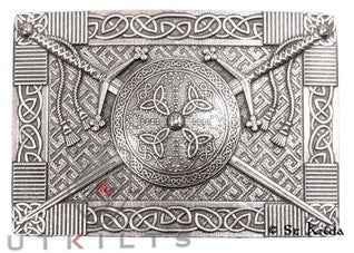Premium Claymore and Targe Buckle