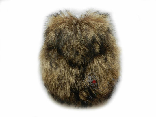 Full Fur Front Coyote Sporran front view.