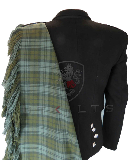 Kilt Fly Plaid & Sash – Premium Special Order, Custom Tartans Available