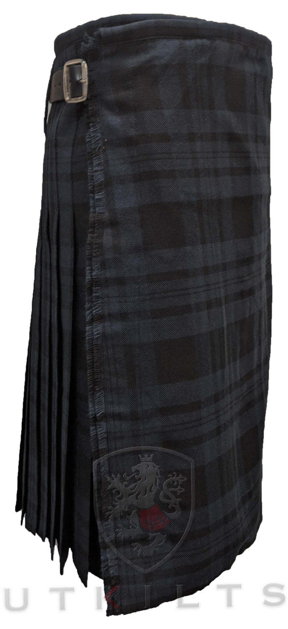 8 Yard Kilts Scottish Mens Black Watch Kilt 16oz, Casual Kilt, Various good Sizes