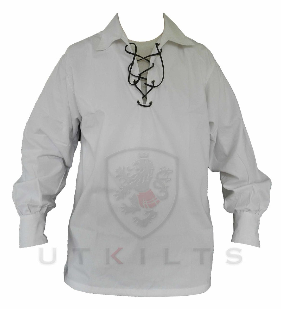 Ghillie Shirt – Jacobite, White Long Sleeve