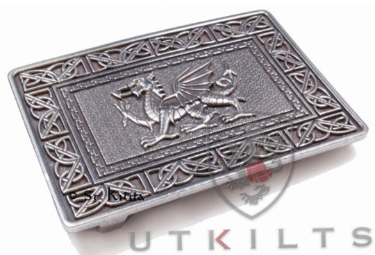 Premium Welsh Dragon Buckle