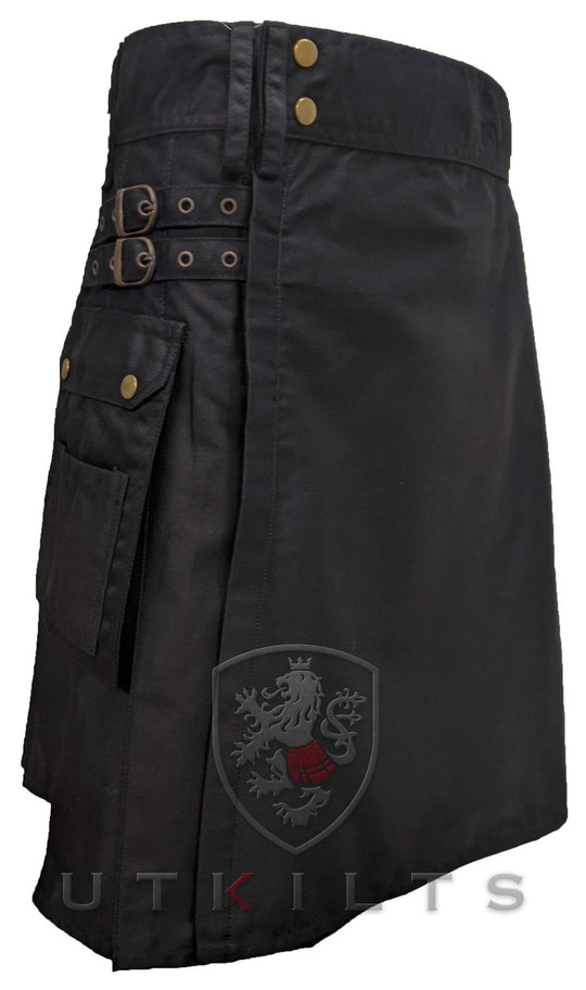 Utility Kilt – GlenLoch, Black