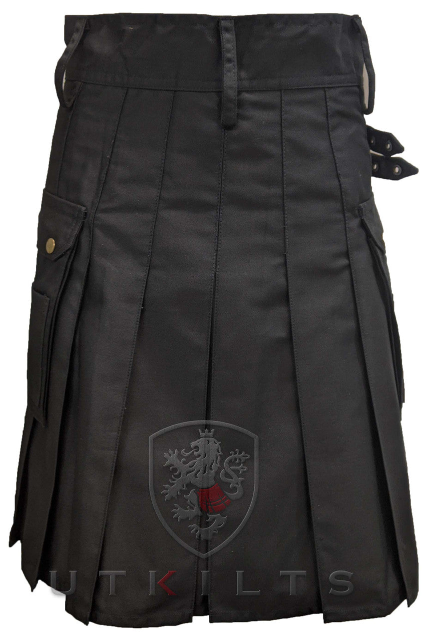 Utility Kilt – GlenLoch, Black