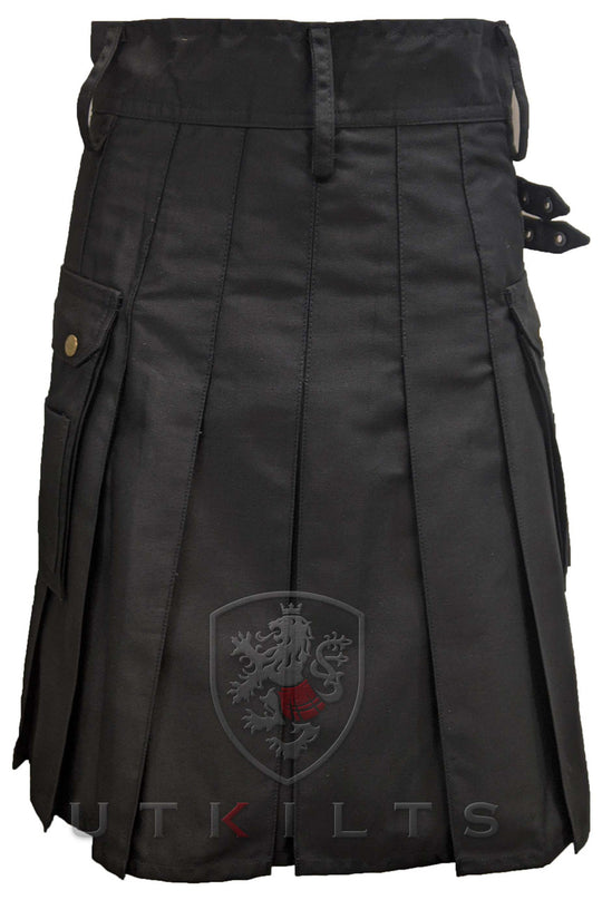 Utility Kilt – GlenLoch, Black