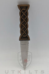 Premium Wood Effect Sgian Dubh