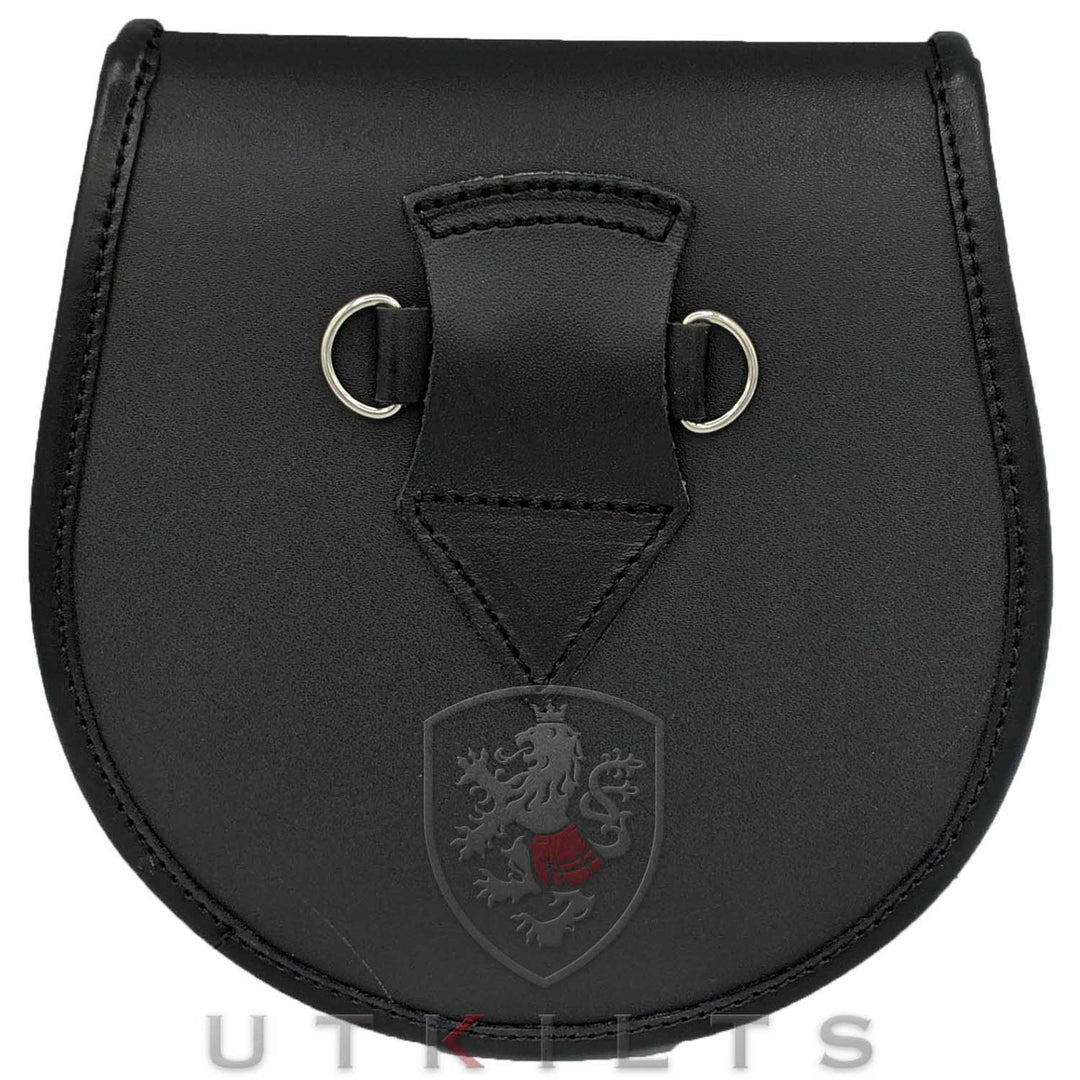 Kilt Sporran – Semi-Dress, Scottish Saltire with Thistle