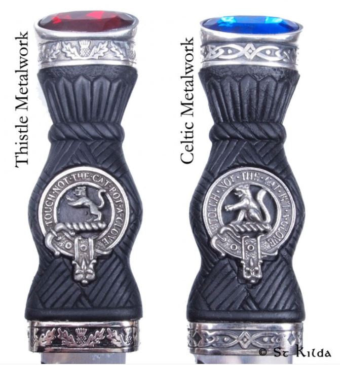 Special Order Premium Scottish Clan Crest Sgian Dubh - 220+ Clans Available!