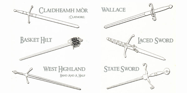 Kilt Pins – Swords of Scotland Collection