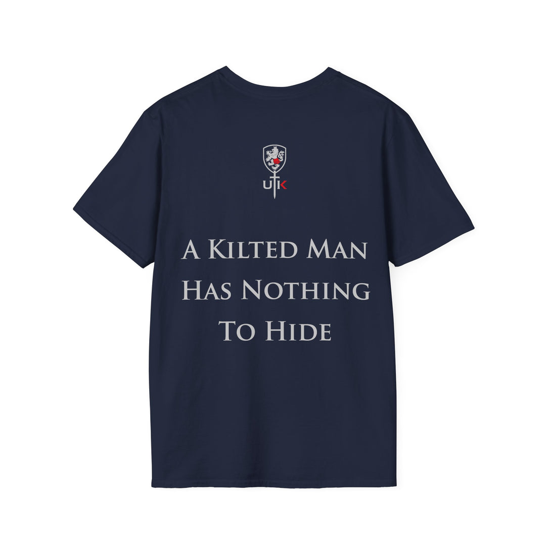 A Kilted Man Has Nothing to Hide – Scottish Pride T-Shirt