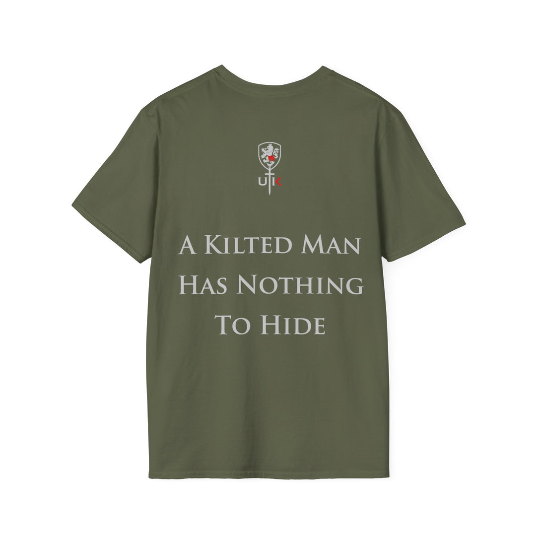 A Kilted Man Has Nothing to Hide – Scottish Pride T-Shirt