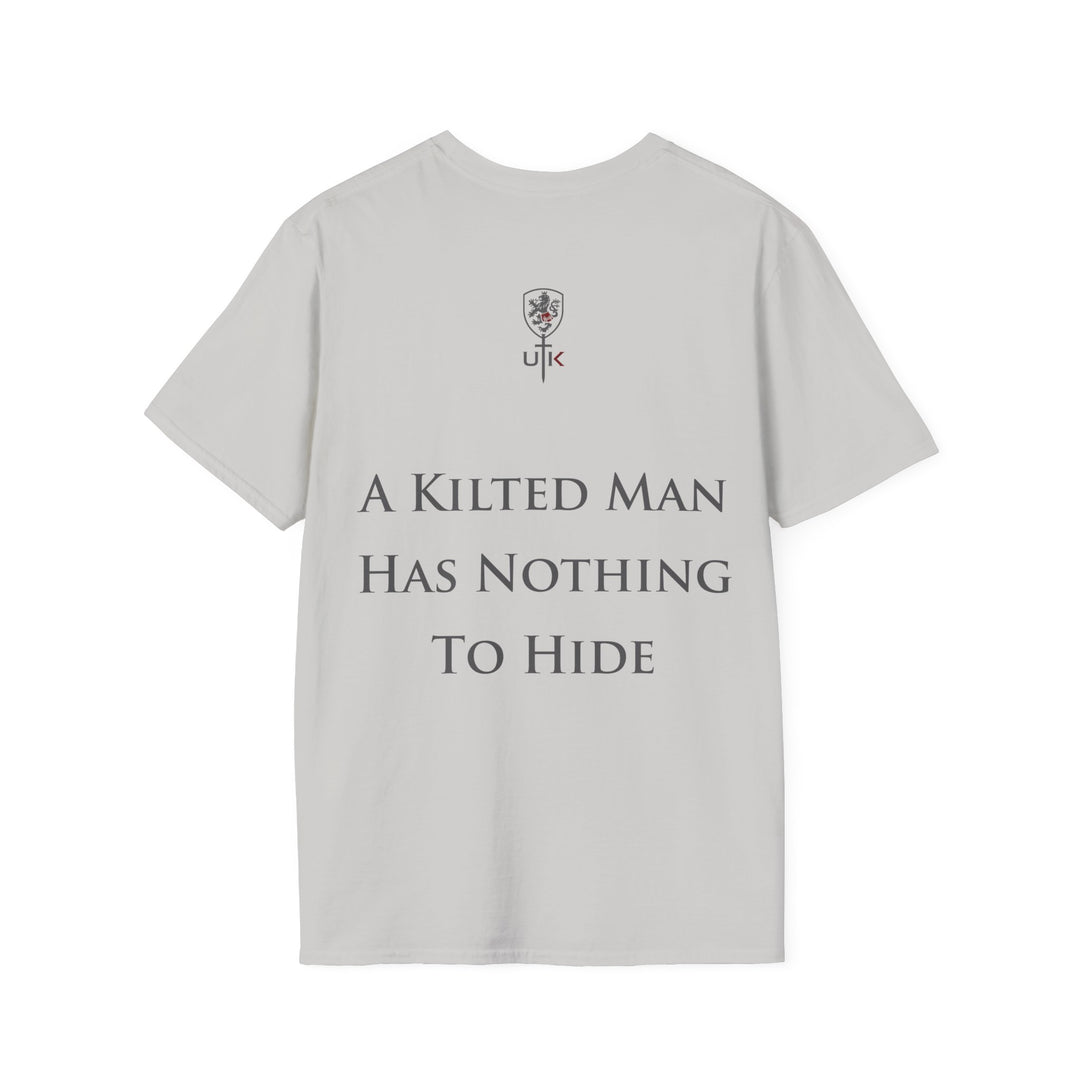 A Kilted Man Has Nothing to Hide – Scottish Pride T-Shirt