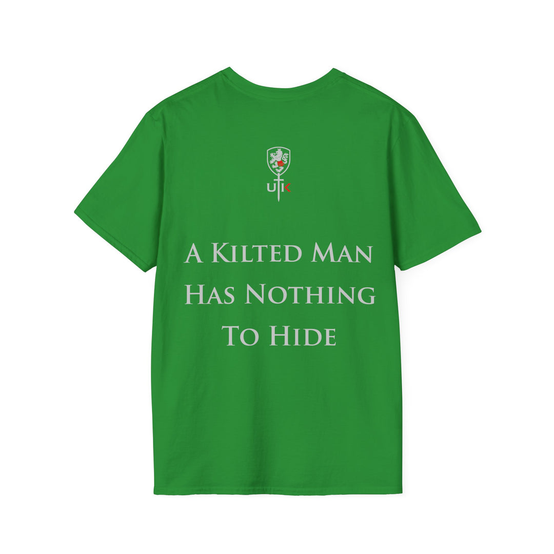 A Kilted Man Has Nothing to Hide – Scottish Pride T-Shirt