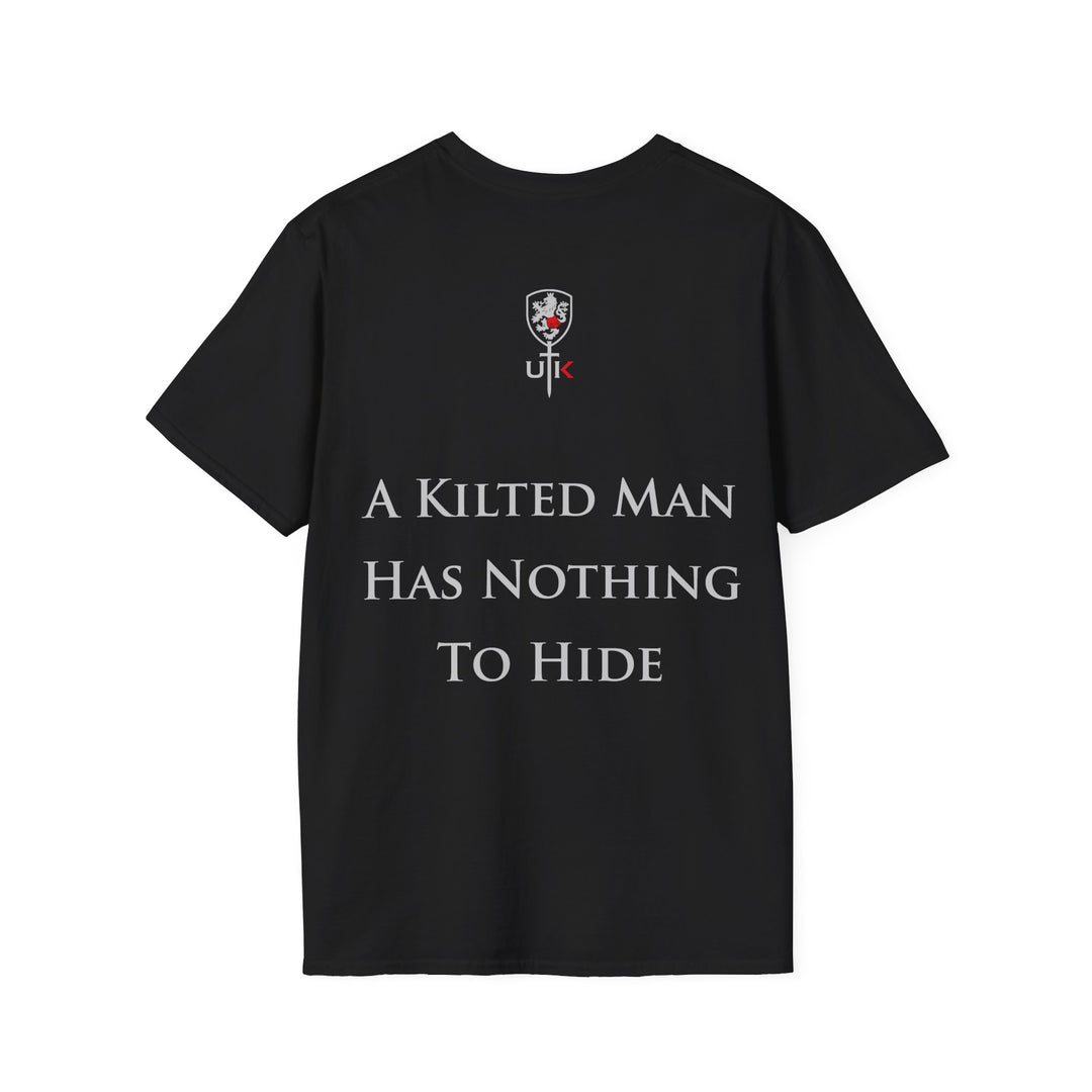 A Kilted Man Has Nothing to Hide – Scottish Pride T-Shirt