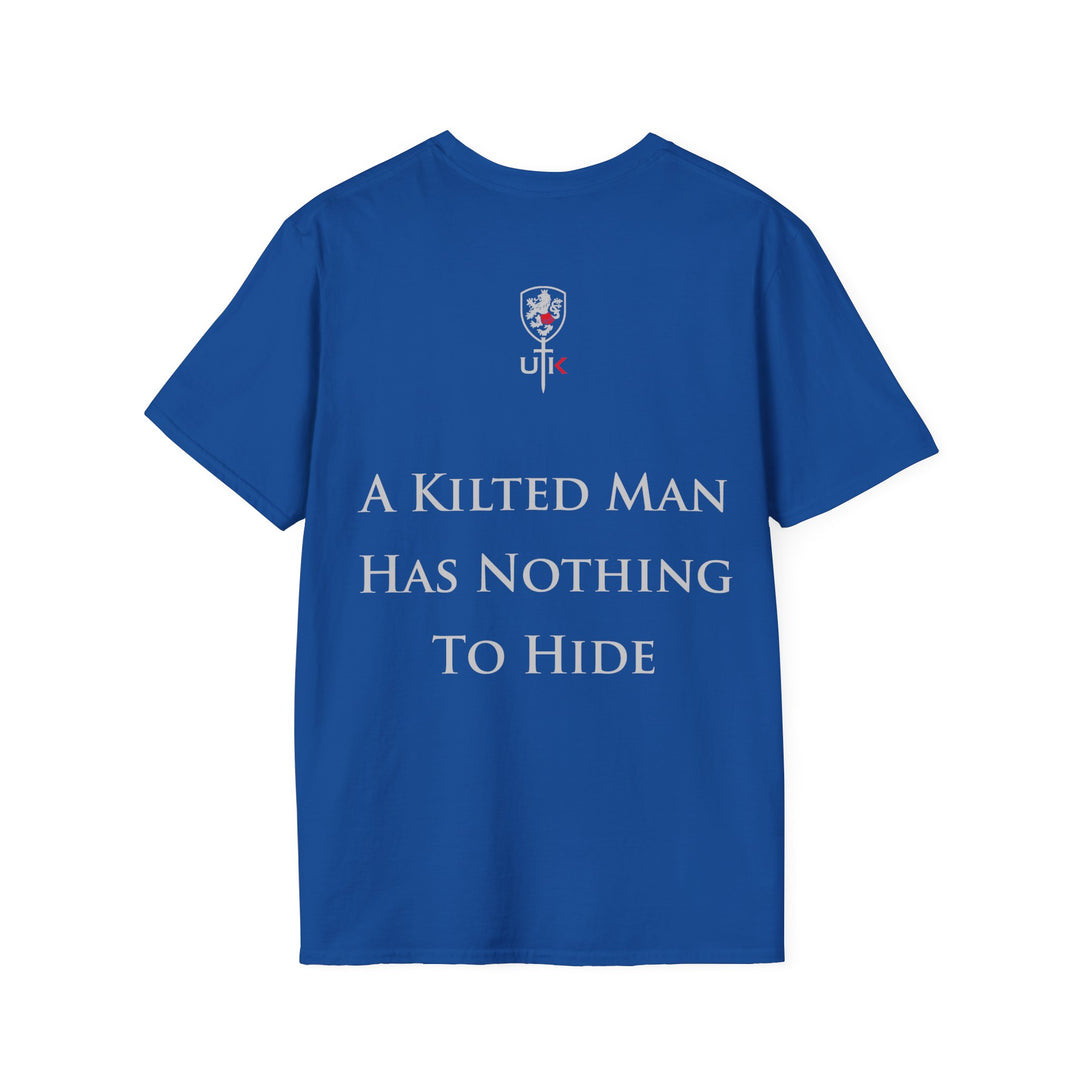 A Kilted Man Has Nothing to Hide – Scottish Pride T-Shirt