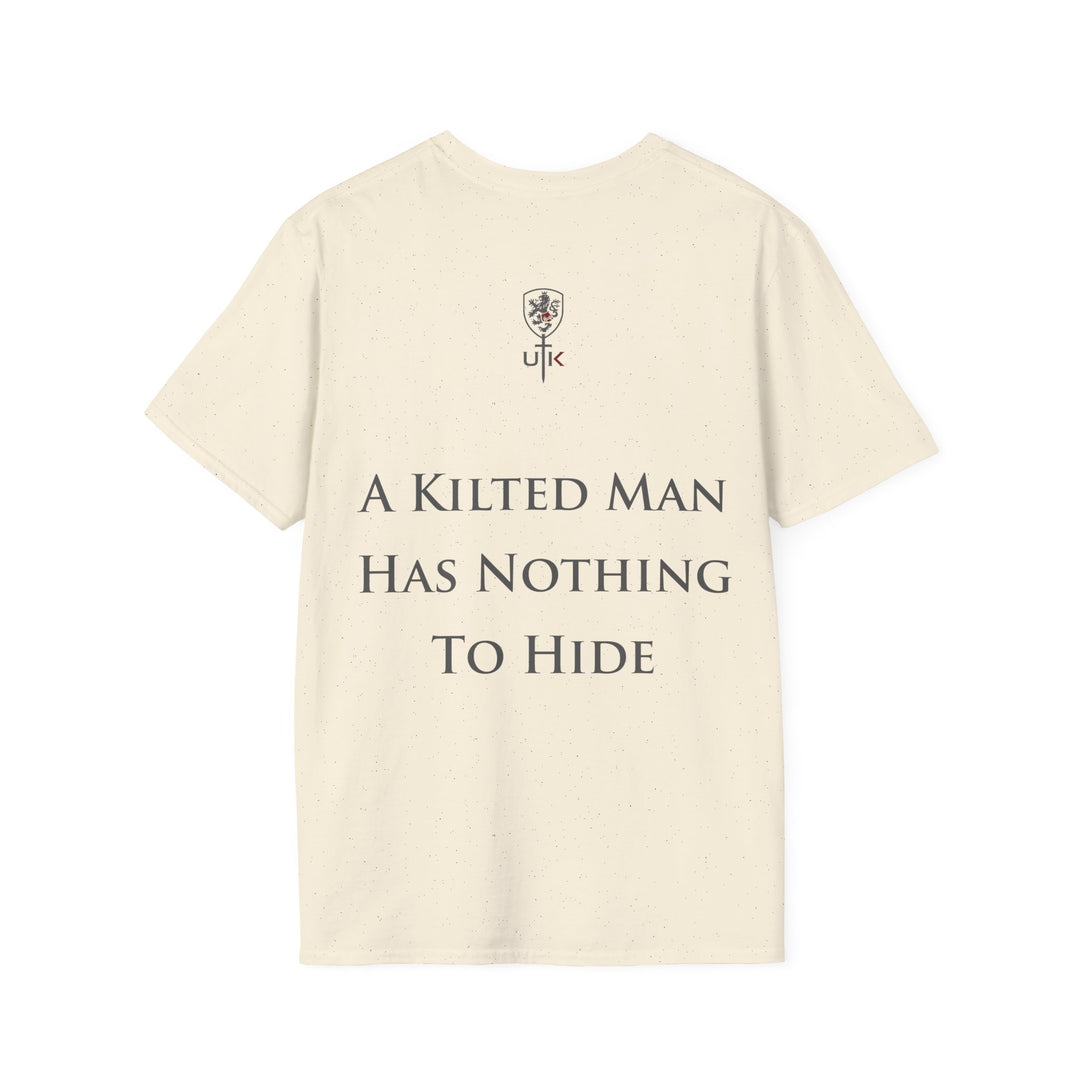 A Kilted Man Has Nothing to Hide – Scottish Pride T-Shirt