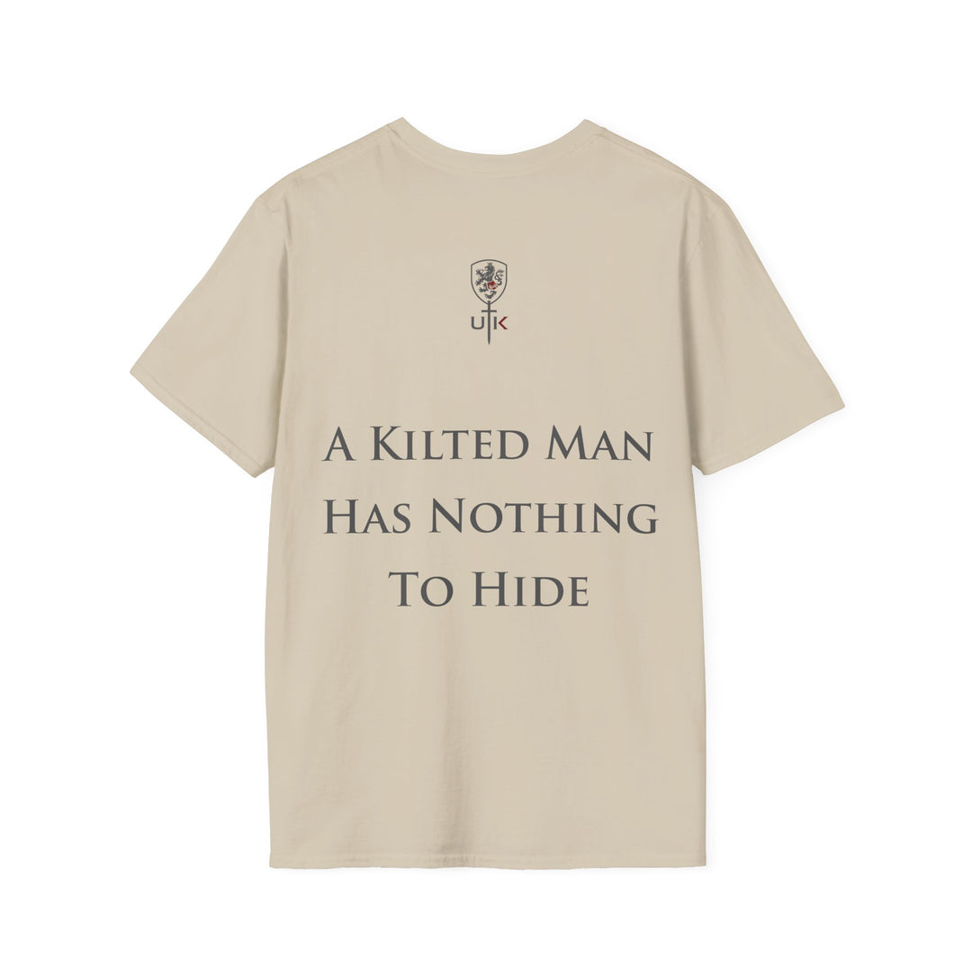 A Kilted Man Has Nothing to Hide – Scottish Pride T-Shirt