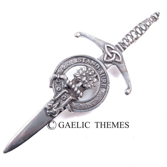 Stock Premium Scottish Clan Kilt Pin - Multiple Clans