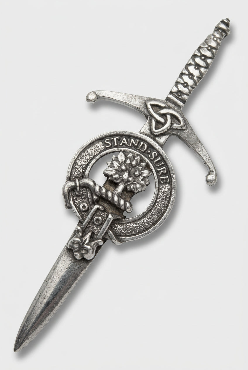 CLEARANCE! Kilt Pin – InverLoch, Scottish Clan Crest - Anderson