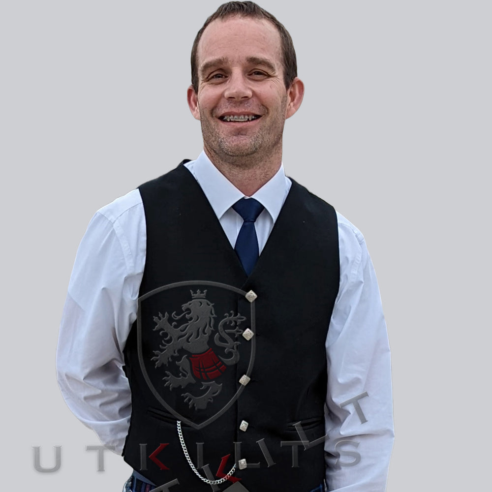 Kilt Vest - 5 Button, Argyll & Modern
