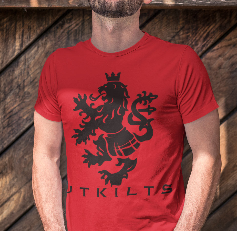 UT Kilts Black Lion red  T-shirt - Multiple Colors