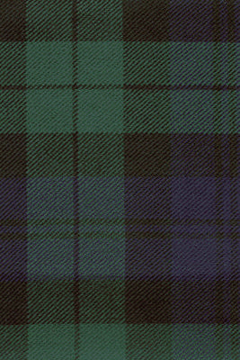 Clearance! Tartan Ruana Wrap – One Size (54" Wide), Traditional Fringe - Black Watch & Pride of Scotland