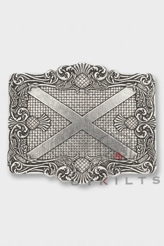 Kilt Buckle – InverLoch, Caledonia Saltire
