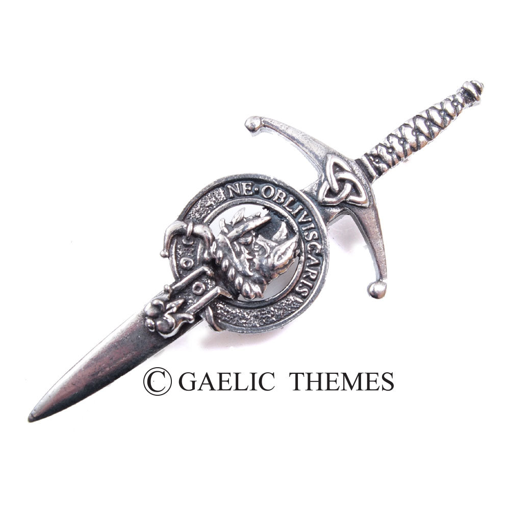 Stock Premium Scottish Clan Kilt Pin - Multiple Clans