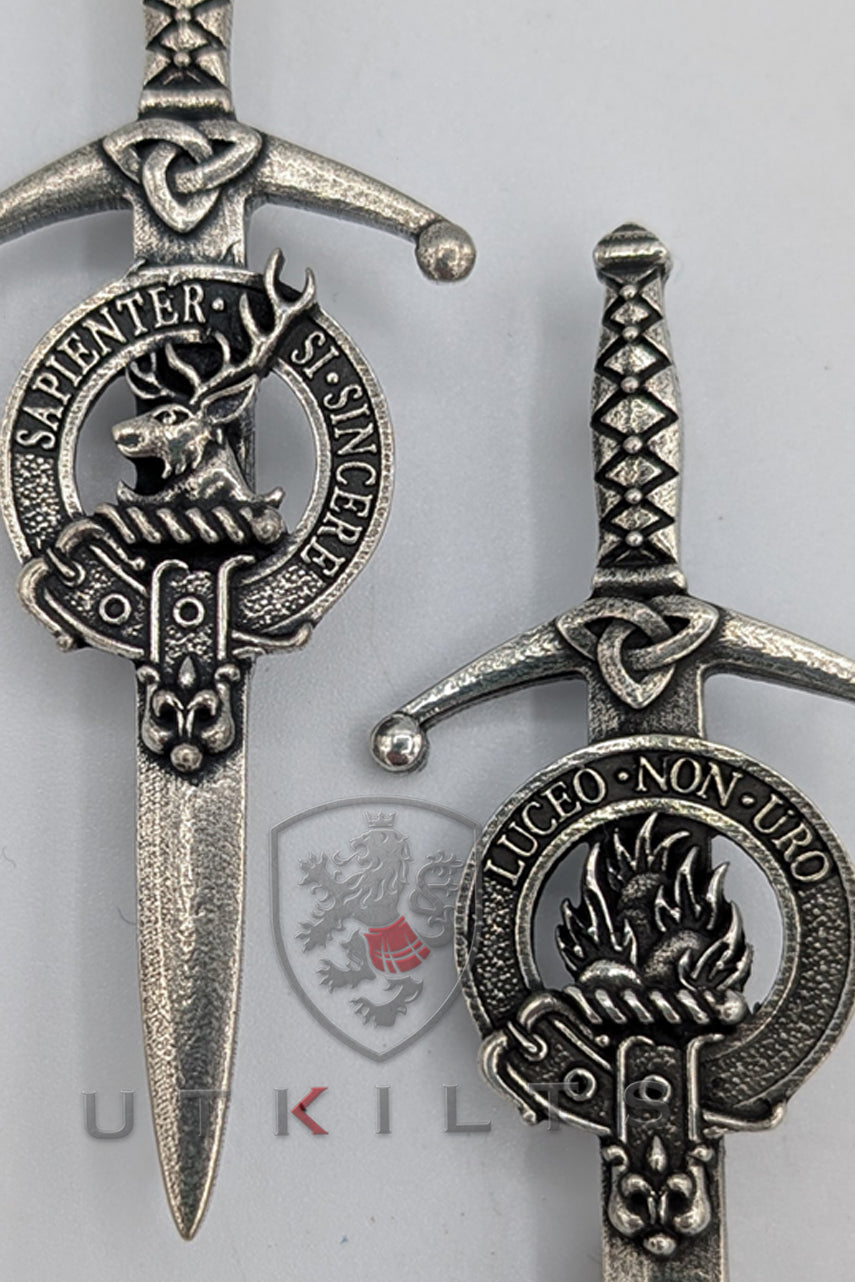 Kilt Pin – Special Order, Scottish Clan Crest 200+ Crests