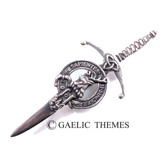 Stock Premium Scottish Clan Kilt Pin - Multiple Clans