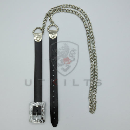 Sporran Chain Strap – Inverloch, Black