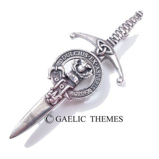 Stock Premium Scottish Clan Kilt Pin - Multiple Clans