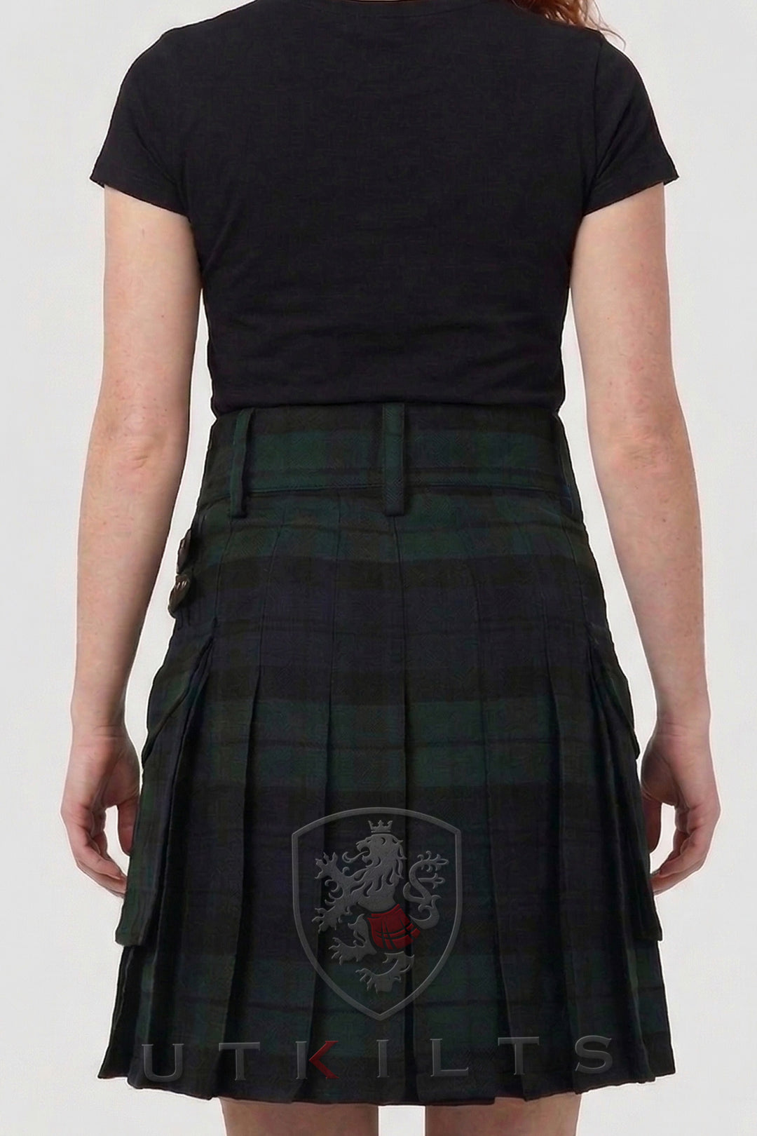 Ladies Utility Kilt – GlenIsla, Black Watch