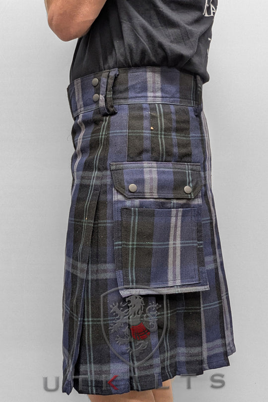 CLEARANCE! Utility Kilt – GlenLoch, Passion of Scotland 43x23