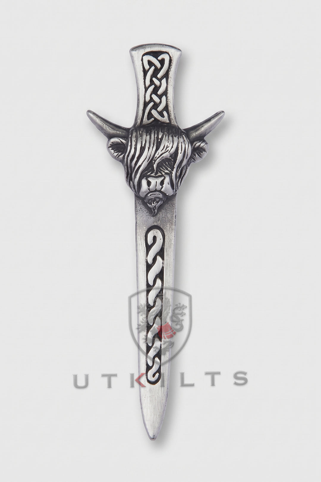 Kilt Pin – InverLoch, Hielan Coo Celtic Blade